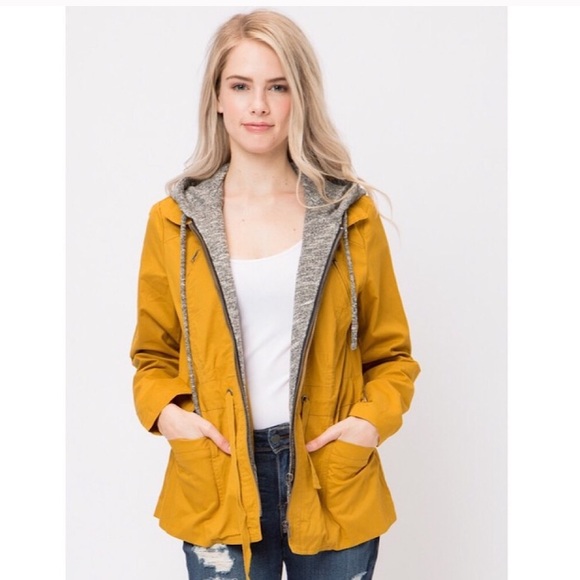 love tree jacket mustard